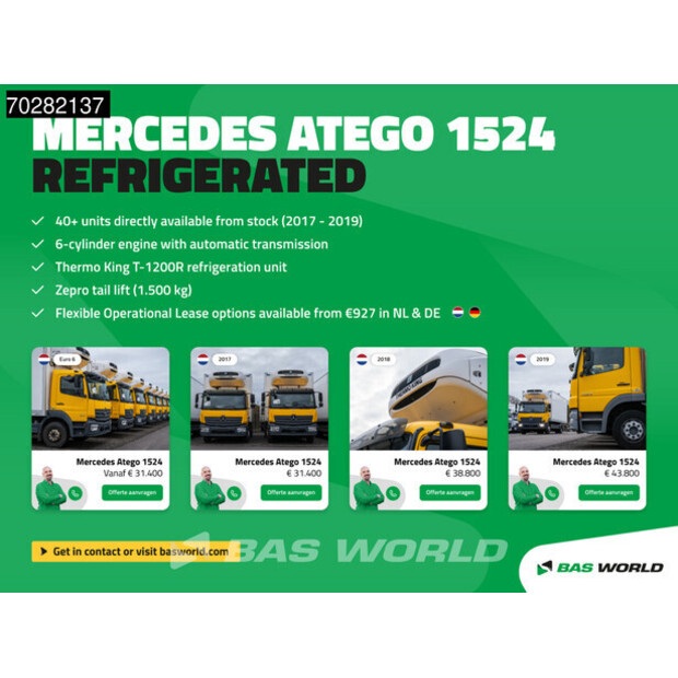 2018 Mercedes-Benz Atego 1524-44704449