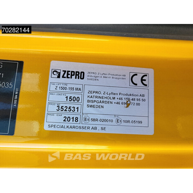 2018 مرسيدس بنز Atego 1524-44704605