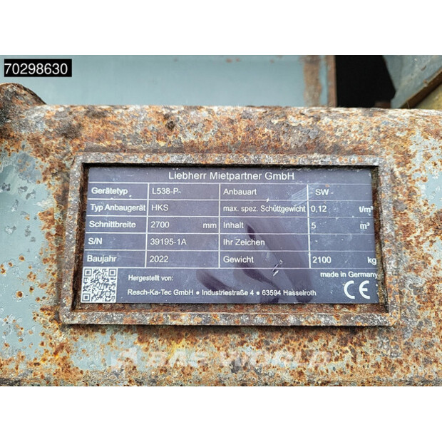 2022 Liebherr L538-44707347