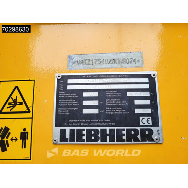 2022 Liebherr L538-44707391