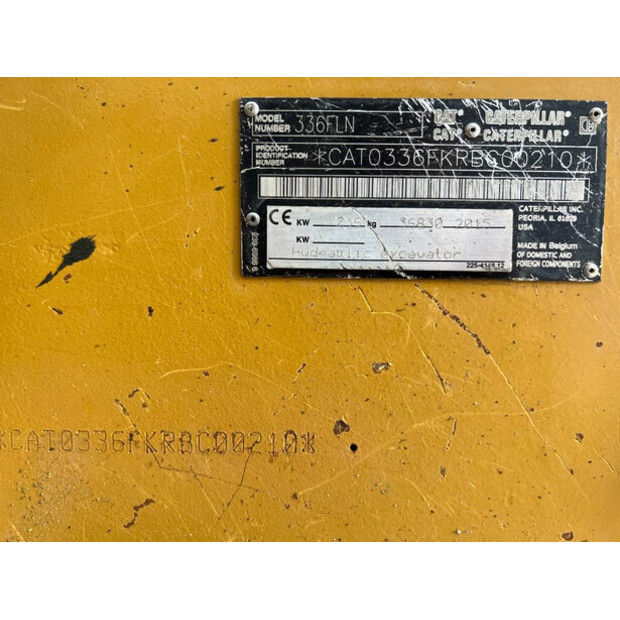 2015 Caterpillar 336FLN-44709696