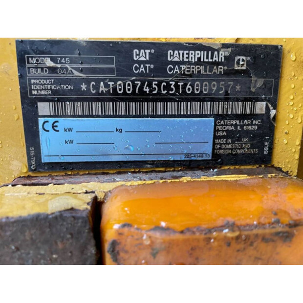 2018 Caterpillar 745-44711157