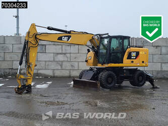 Image for WHEELED EXCAVATORS 2016 Caterpillar M316F for Sale in Belgium