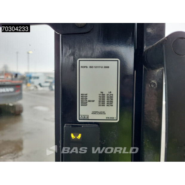 2016 Caterpillar M316F-44732859