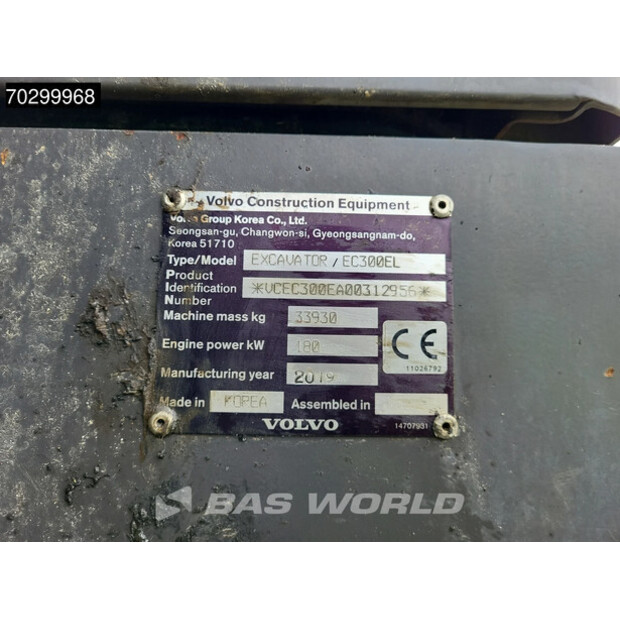 2019 Volvo EC300EL-44732912