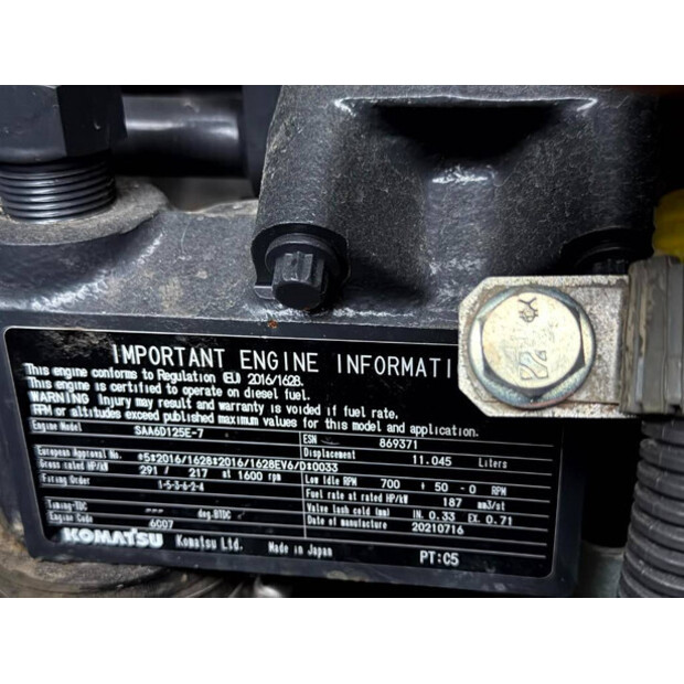 2021 Komatsu WA475-10E0-44734069