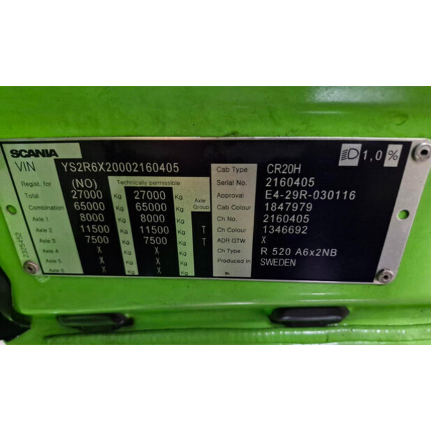 2019 Scania R520-44734574