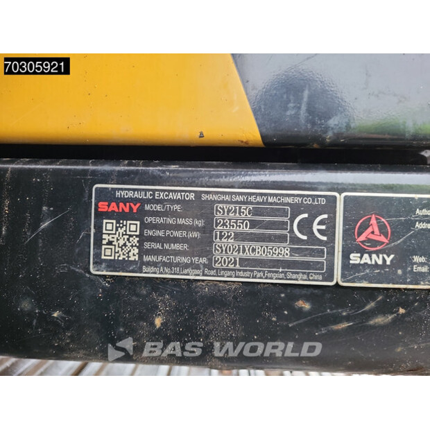 2021 SANY SY215C-44735485
