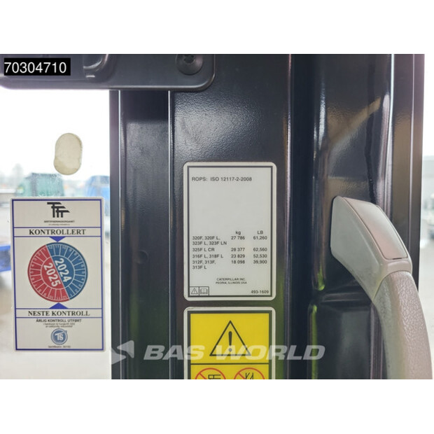 2016 Caterpillar 325FLCR-44735523