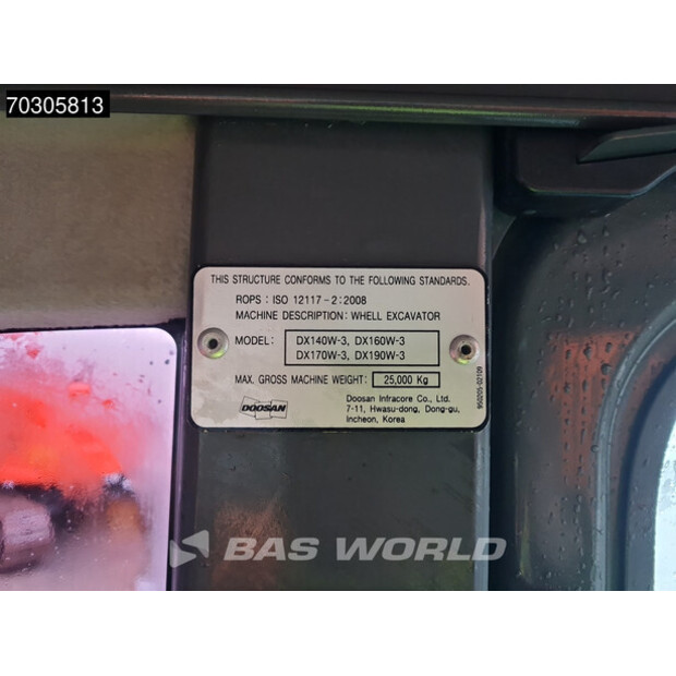 2015 Doosan DX140W-3-44735648