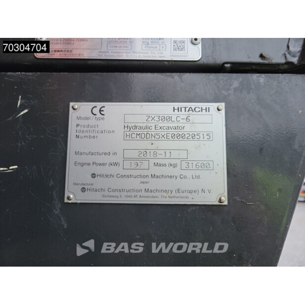2018 Hitachi ZX300-44735715