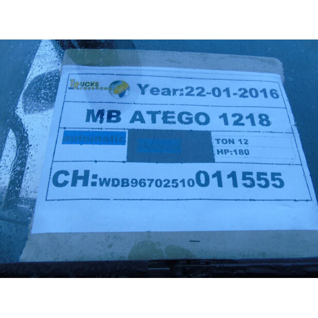 2016 Mercedes-Benz ATEGO 1218-44752910