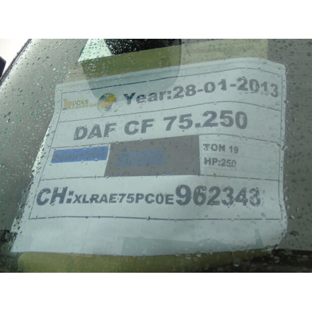 2013 DAF CF 75.250-44752943