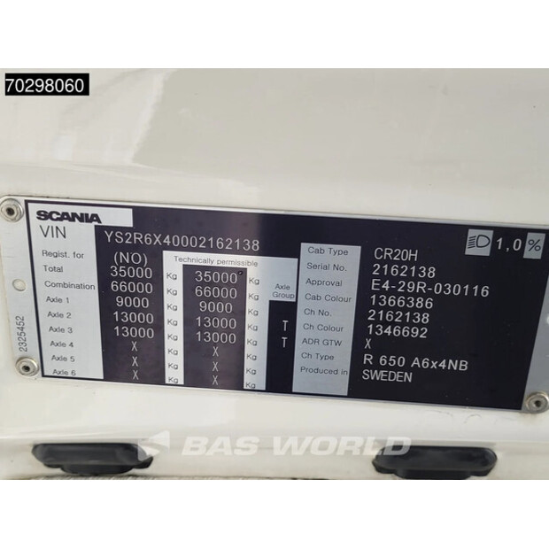 2019 Scania R650-44753032