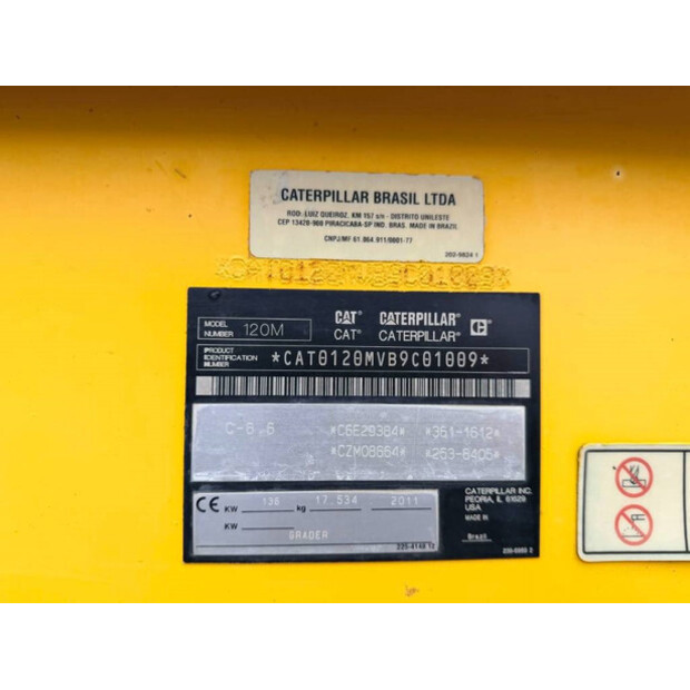 2011 Caterpillar 120M-44753115