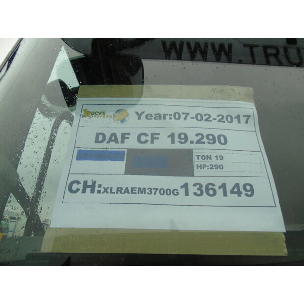 2017 DAF CF290-44753426