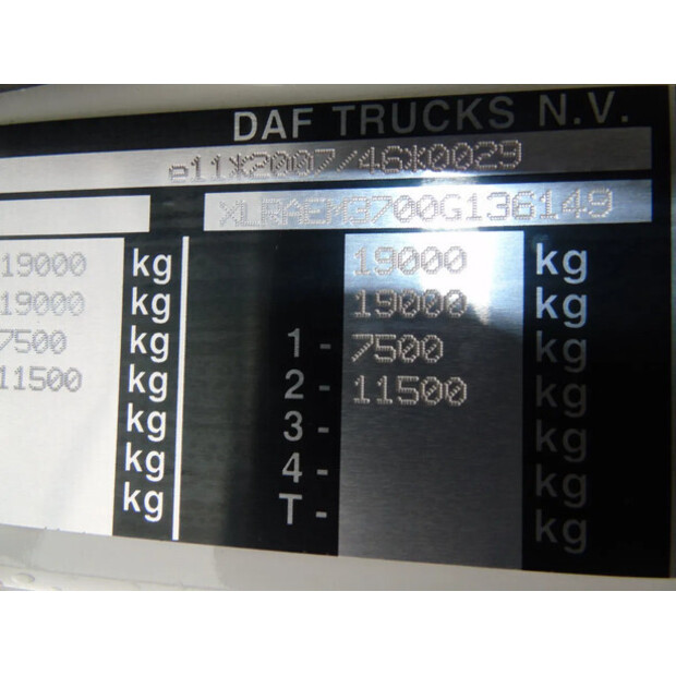 2017 DAF CF290-44753441