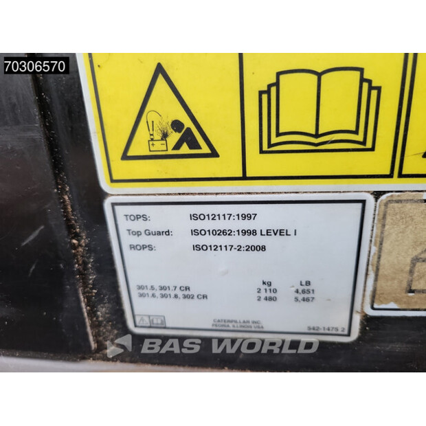 2021 Caterpillar 301.8-44753687