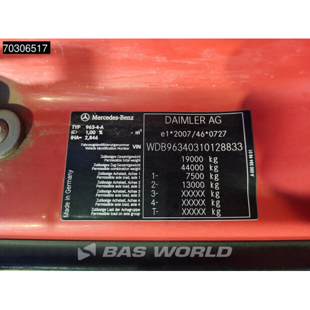 2016 Mercedes-Benz ACTROS 1846-44754298