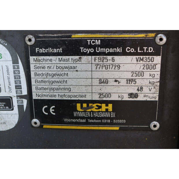 2000 TCM FB25-6-44786922