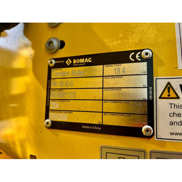 2024 BOMAG BW100AD-5-44788276
