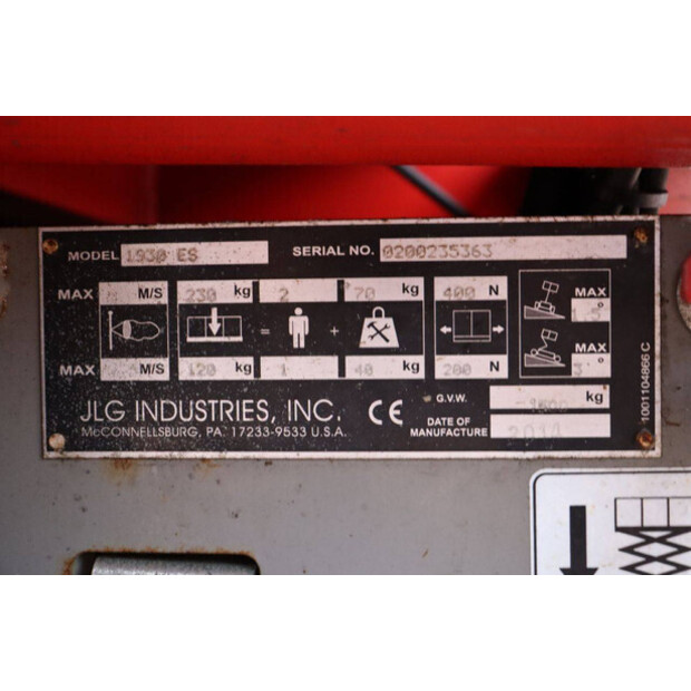 2014 JLG 1930ES-44789383