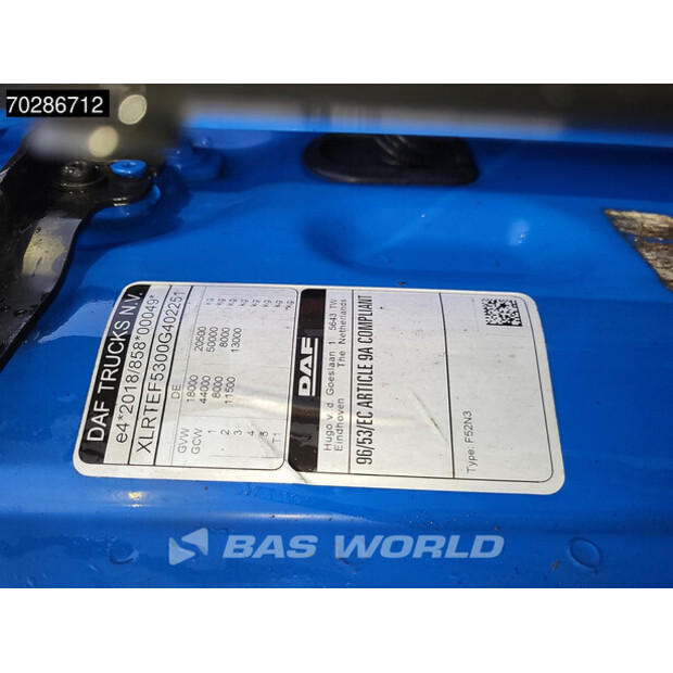 2022 DAF XG 480-44789580