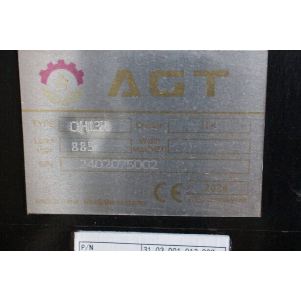 2024 إيه جي تي إندستريال QH13R-44792011