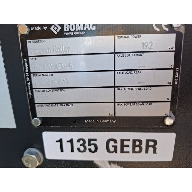 BOMAG BW 120 ADe-5-44793339