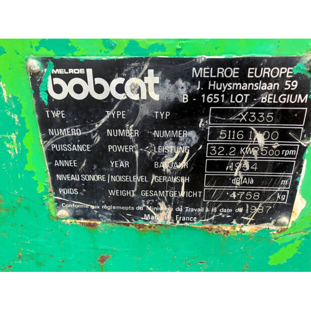 1994 BOBCAT X335-44796341