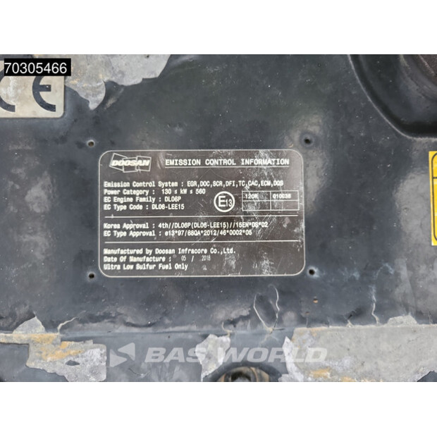 2018 دووسان DX160W-5-44796568