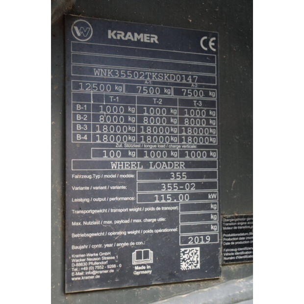 2019 KRAMER 355-44796578