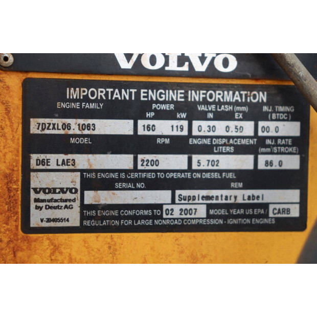 2007 Volvo L90F-44796769