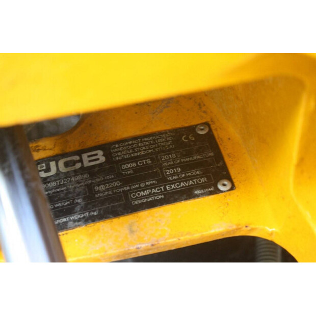 2018 JCB 8008 CTS-44797399