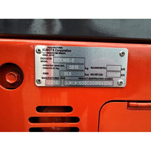 2014 KUBOTA KX165-5-44798577