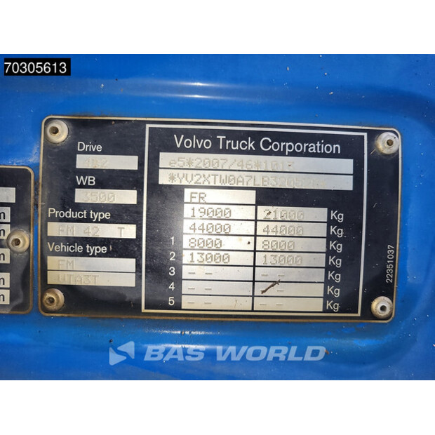 2020 Volvo FMX 420-44814606