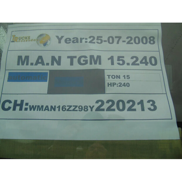 2008 مان TGM 15.240-44815231