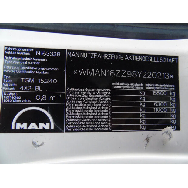 2008 مان TGM 15.240-44815244