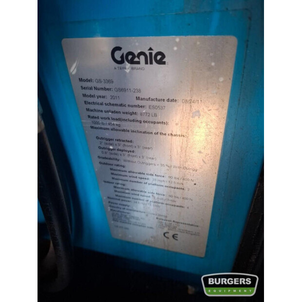 2011 Genie GS-3369RT-44816379