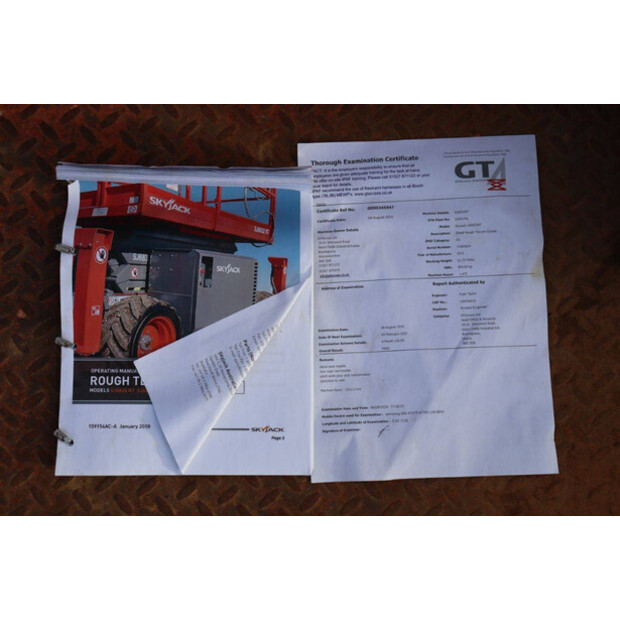 2015 SkyJack SJ6832 RT-44817578