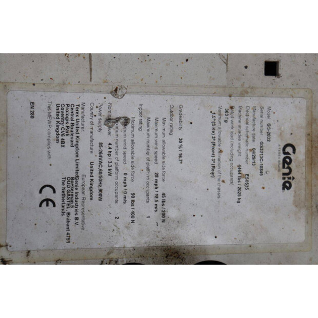 2013 Genie GS-2032-44817848