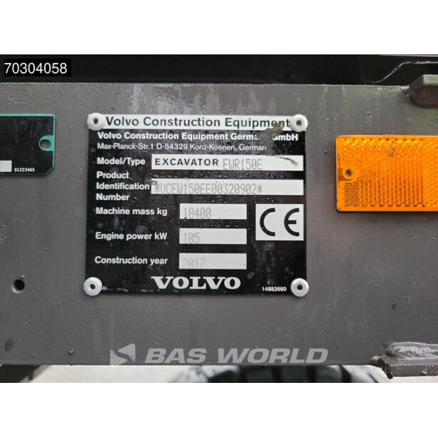 2017 Volvo EWR150E-44820397