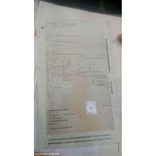 2013 Renault PREMIUM-44834626