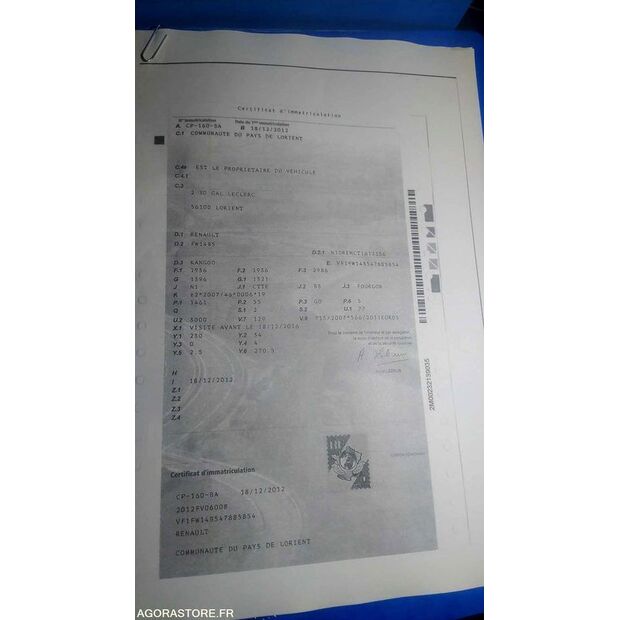 2012 Renault Kangoo-44834903