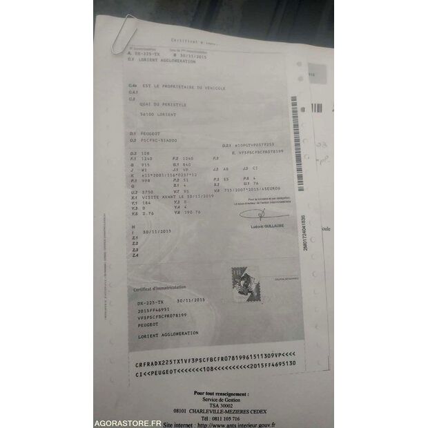 2015 Peugeot 108-44835369