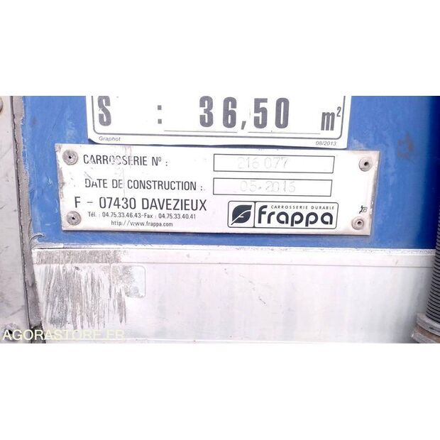 2016 Lecitrailer LTF 3ES-44835396