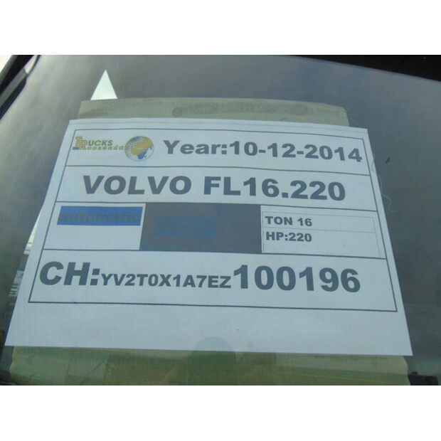 2014 Volvo FL 16.220-44835580