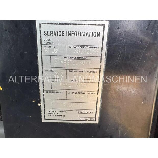 2016 Caterpillar D6T LGP-44840001