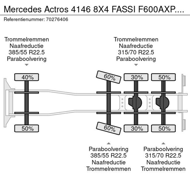 2011 مرسيدس بنز Actros 4146-44840350