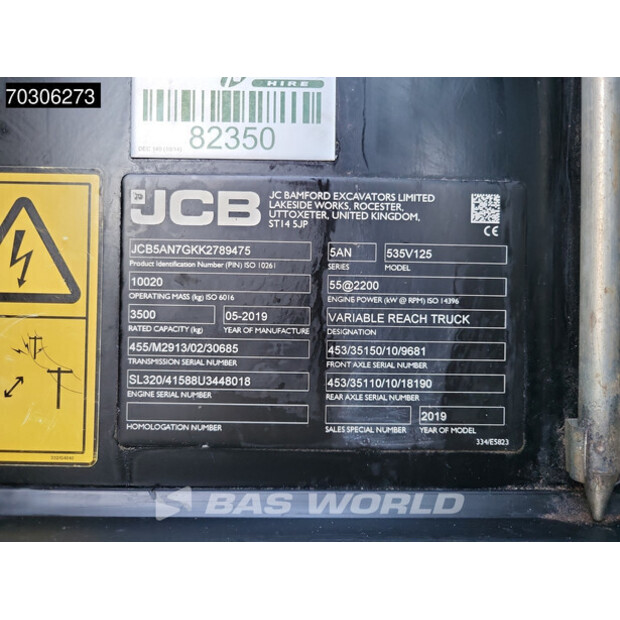 2019 JCB 535-125-44856671